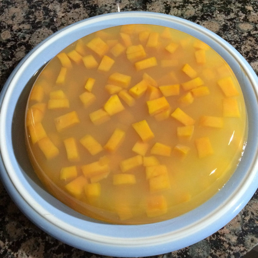 Mango Halal Gelatin Dessert Jell-O 3.oz each - Pack of 6 - جيليه المانجو حلال