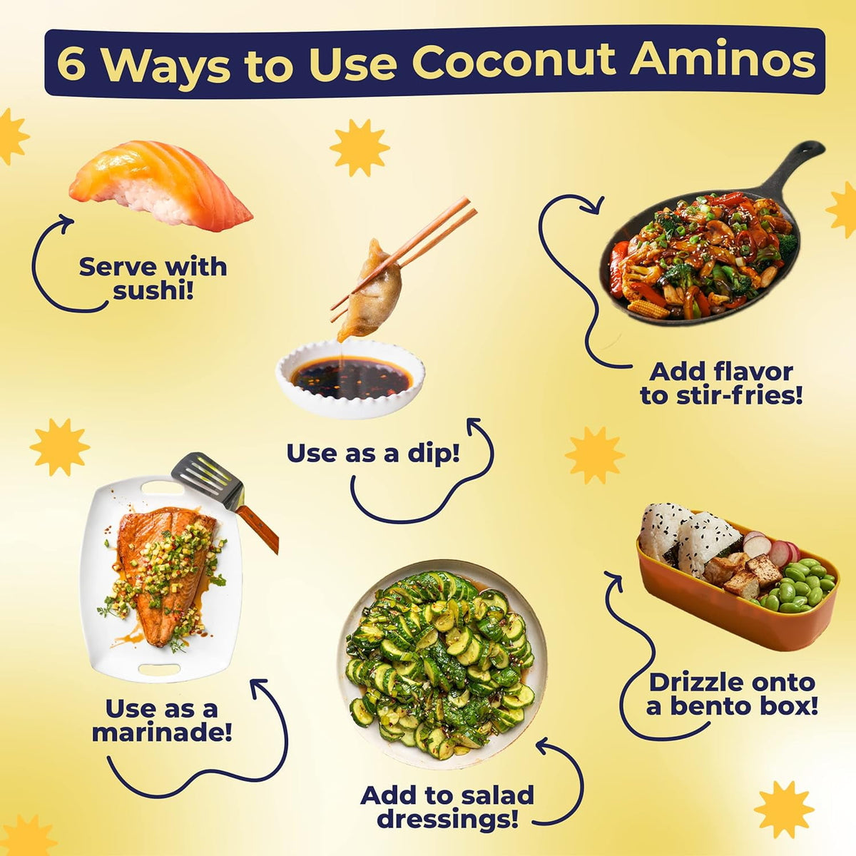 Organic Coconut Aminos Seasoning Sauce & Marinade, One (1) Glass Bottle NT.WT 32 Fl.Oz, (887mL)