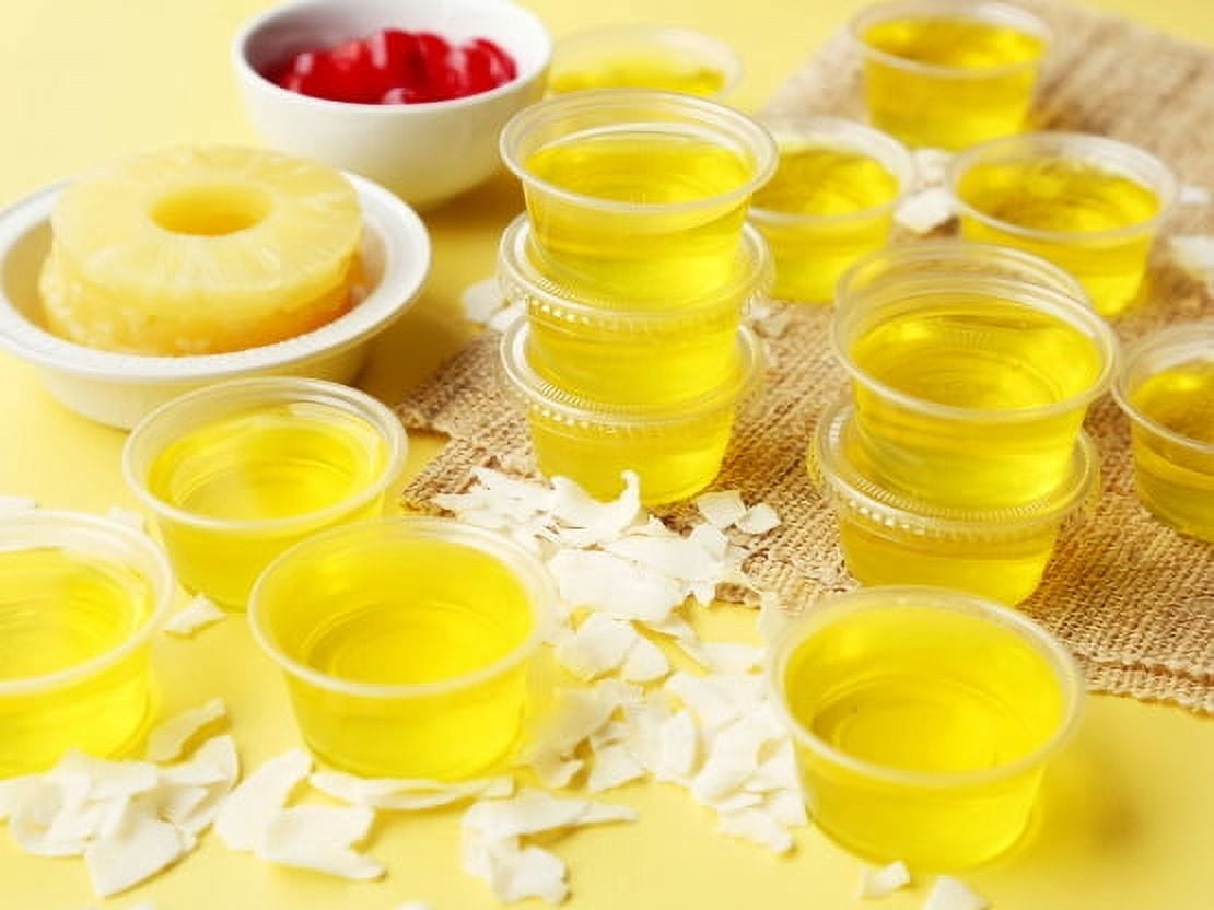 Pineapple Halal Gelatin Dessert Jell-O 3.oz each - Pack of 6 - جيليه الأناناس حلال